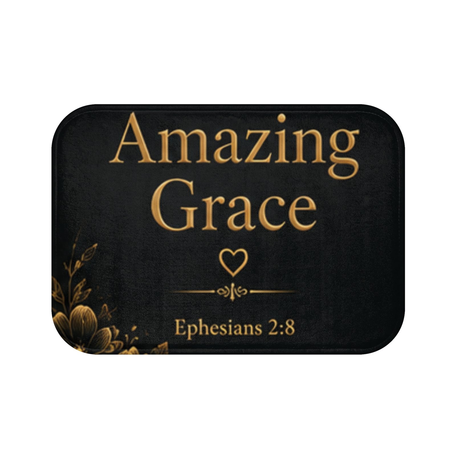 Amazing Grace Christian Bath Mat