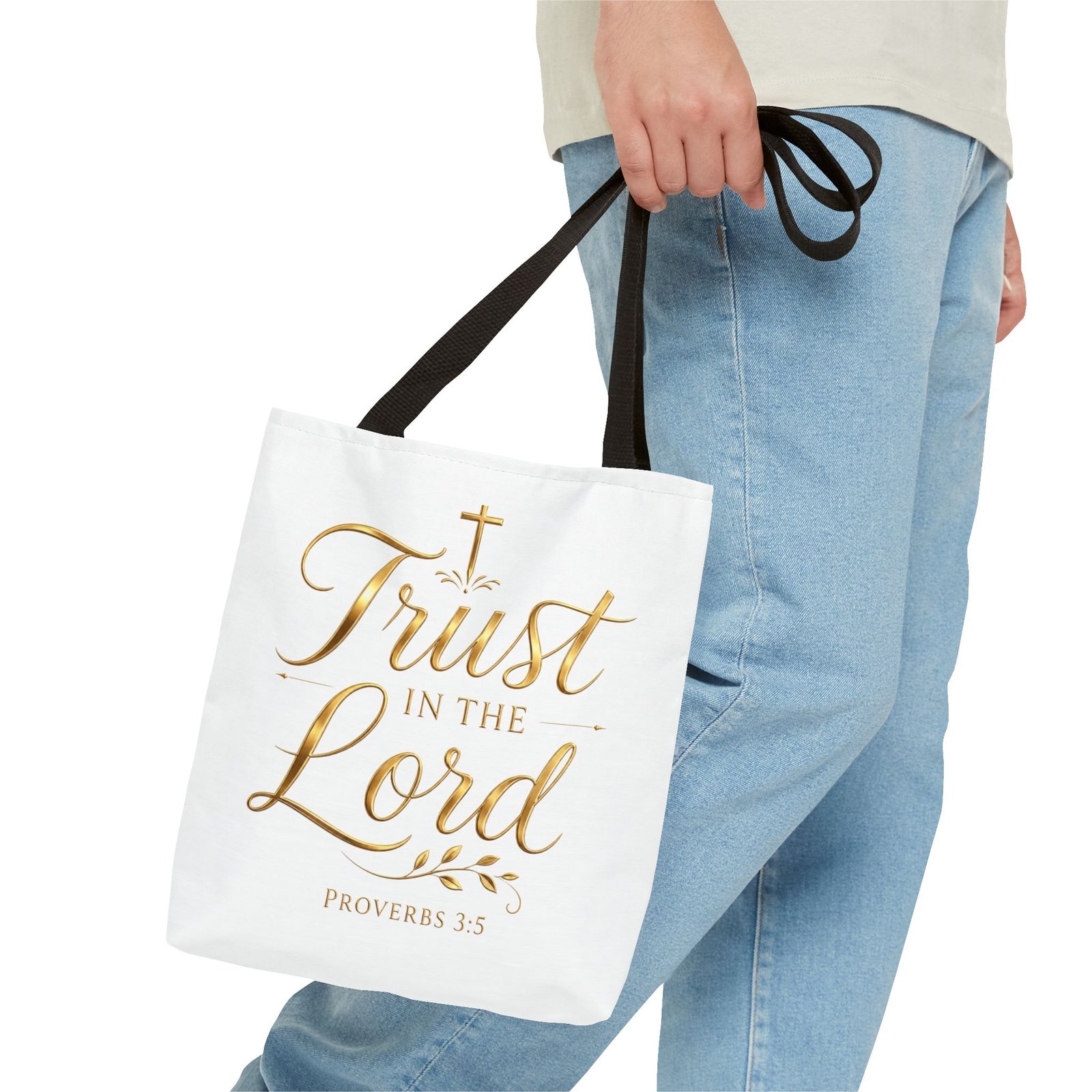 Trust in the Lord Tote Bag (AOP) - Image 3