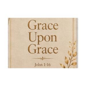 Grace Upon Grace Christian Rug