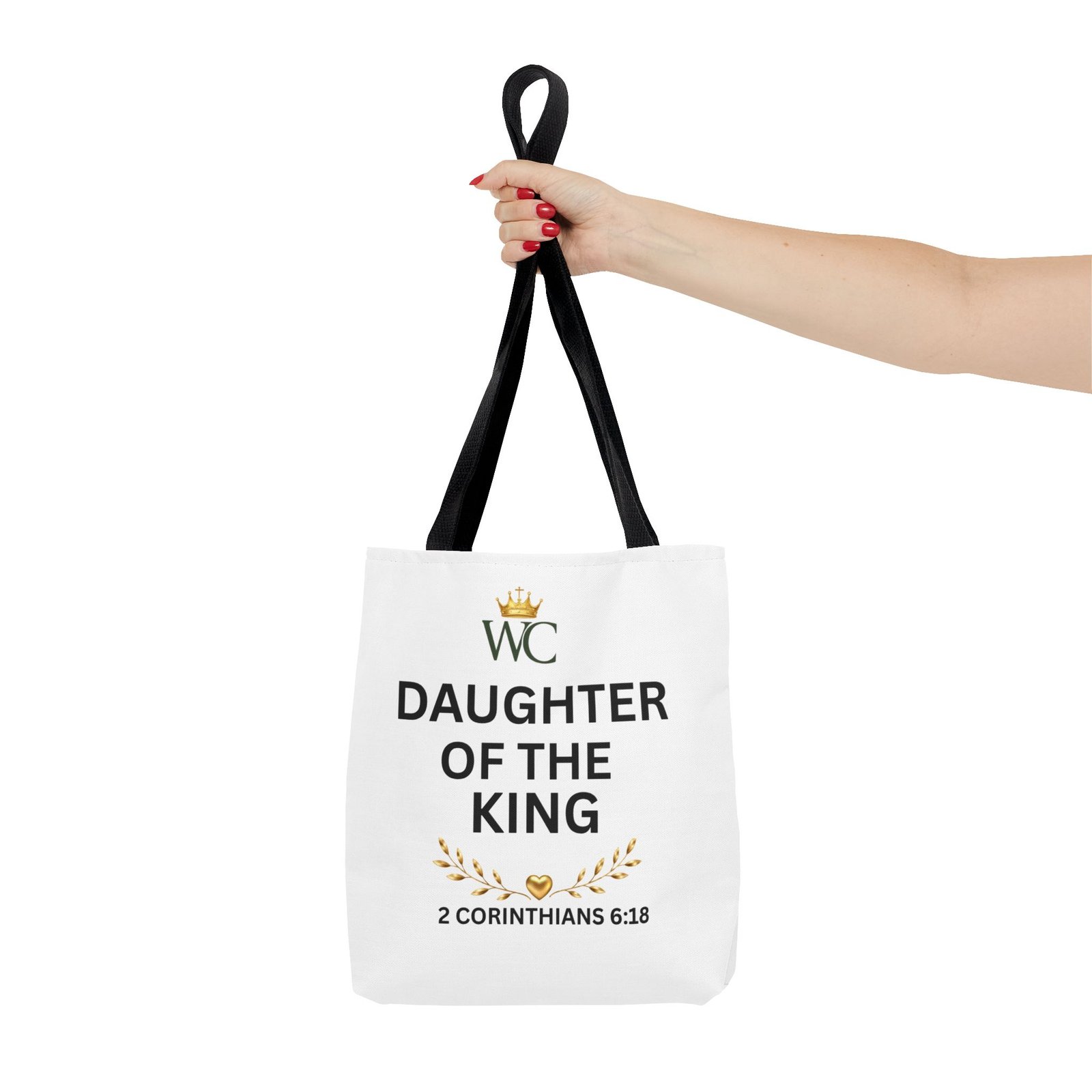 Daughter of the King Tote Bag (AOP) - Image 4