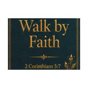 Walk by Faith Christian Rug