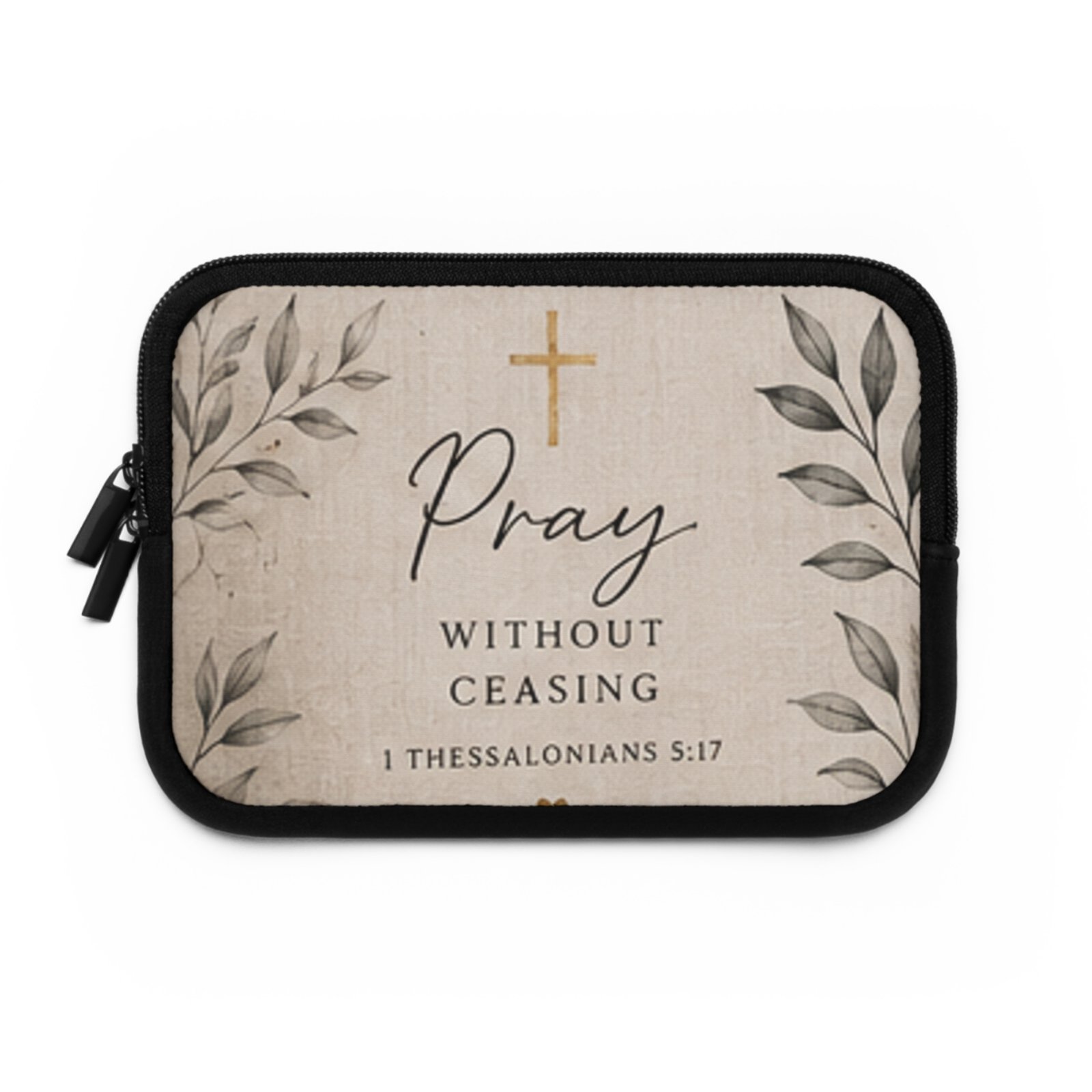 Pray Without Ceasing Laptop Sleeve