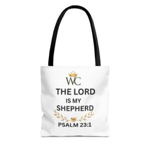 The Lord Is My Shepherd Tote Bag (AOP)