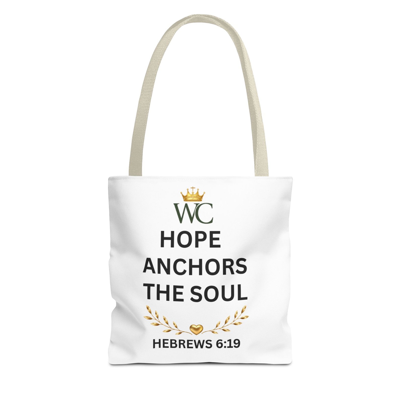 Hope Anchors the Soul Tote Bag (AOP) - Image 13