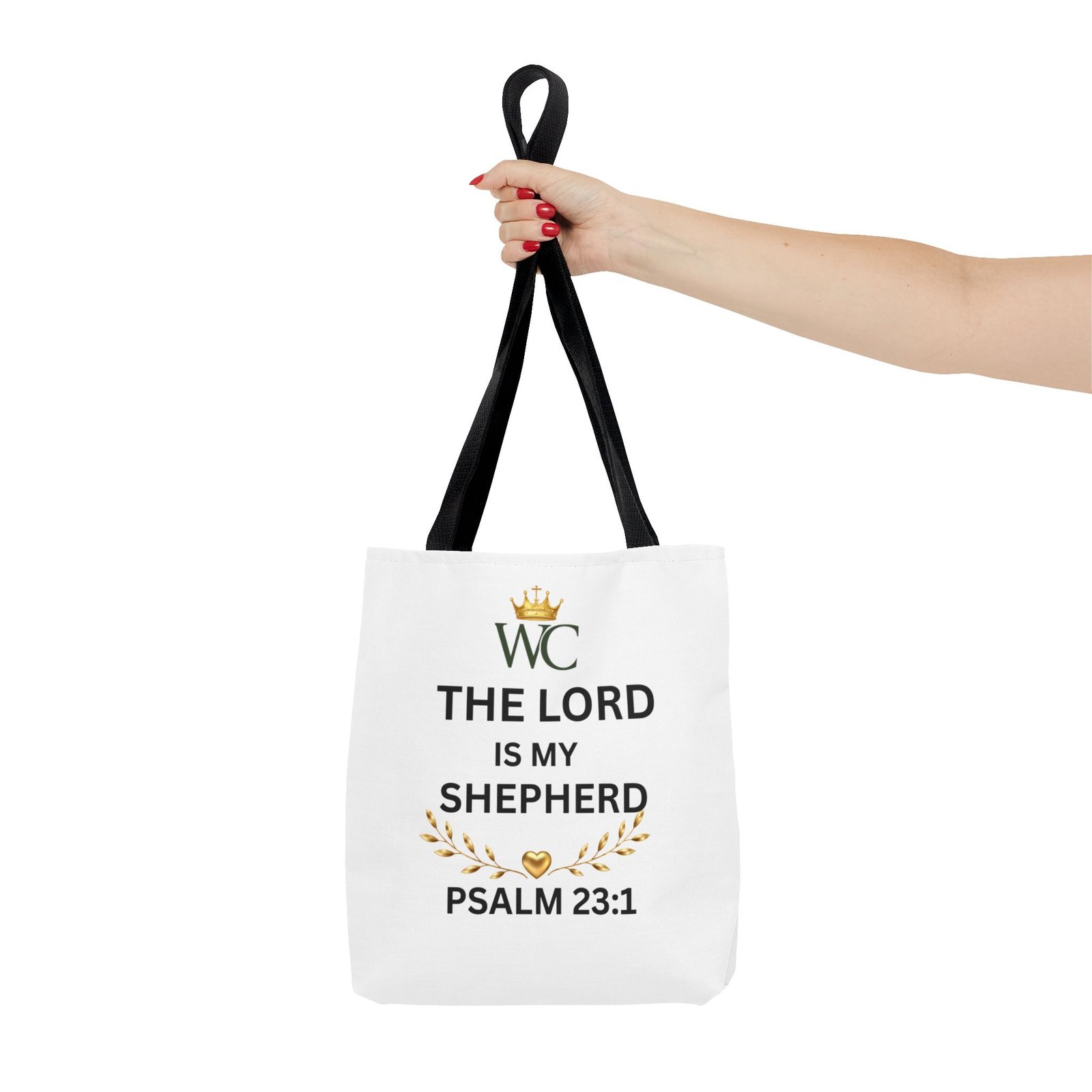 The Lord Is My Shepherd Tote Bag (AOP) - Image 4