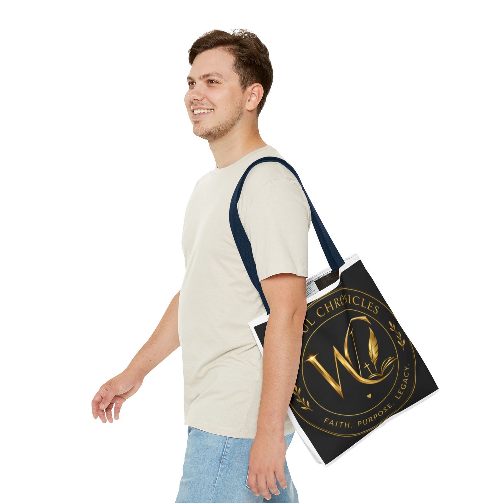 Winful Chronicles Signature Collection Tote Bag (AOP) - Image 54