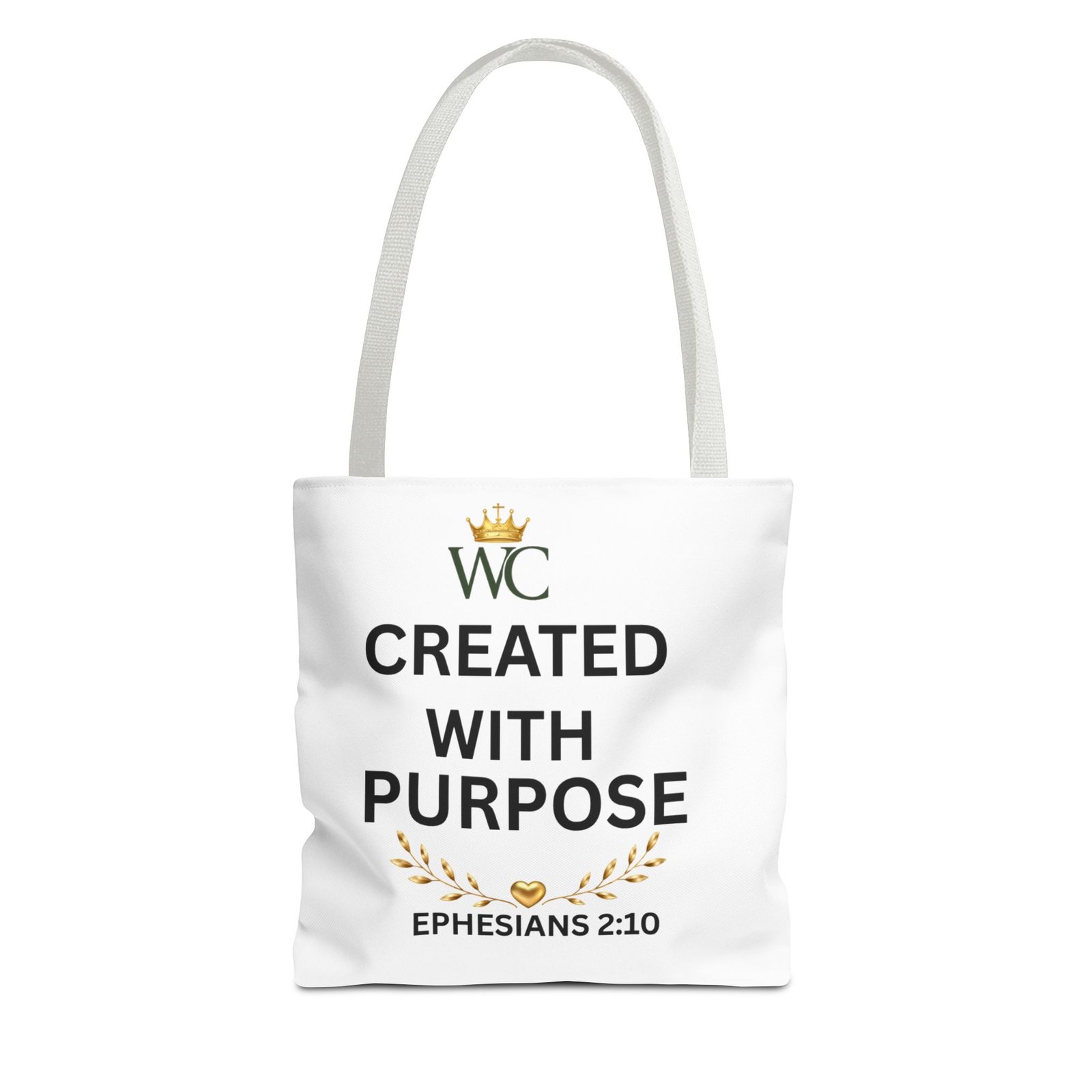 Created With Purpose Tote Bag (AOP) - Image 9