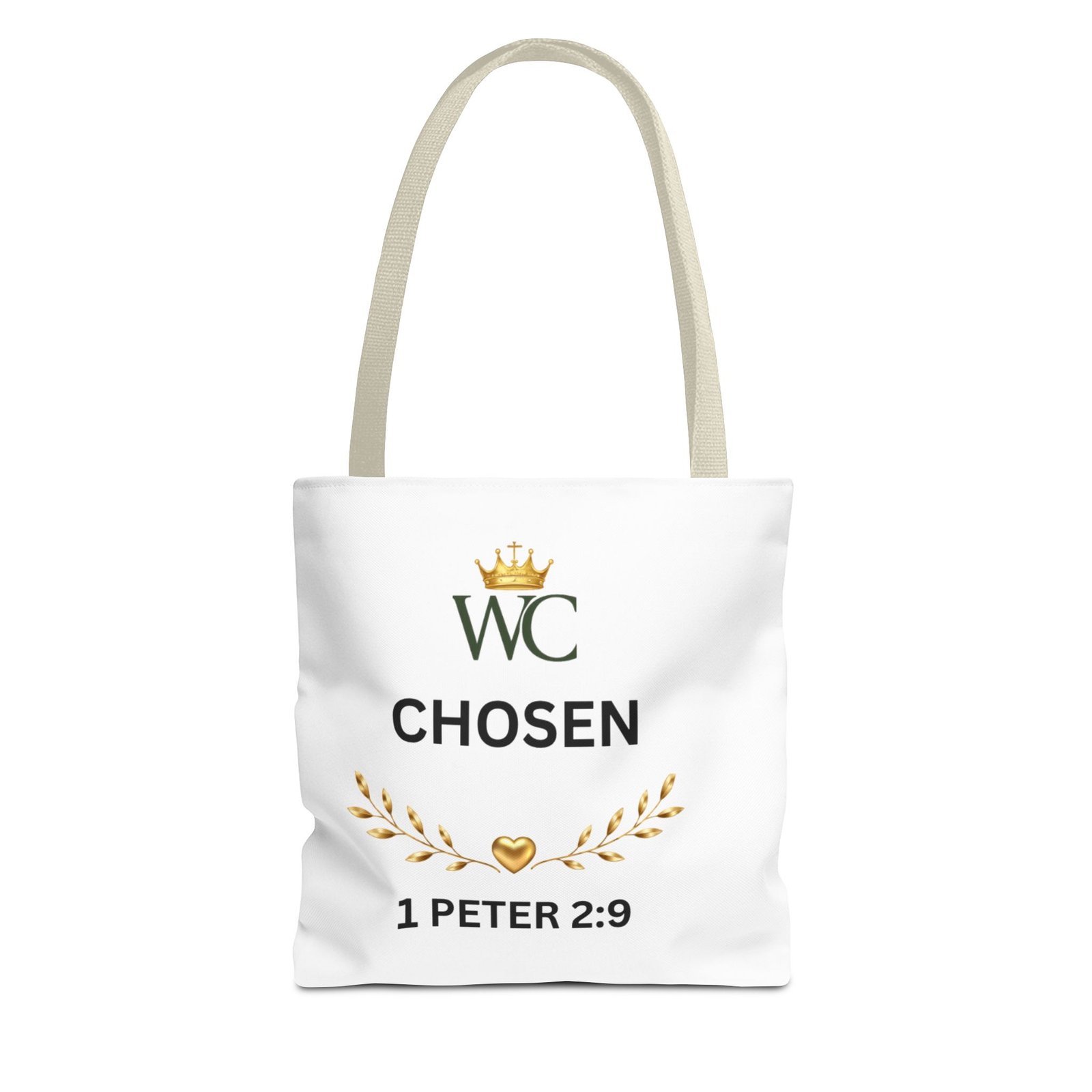 Chosen Christian Tote Bag (AOP) - Image 13