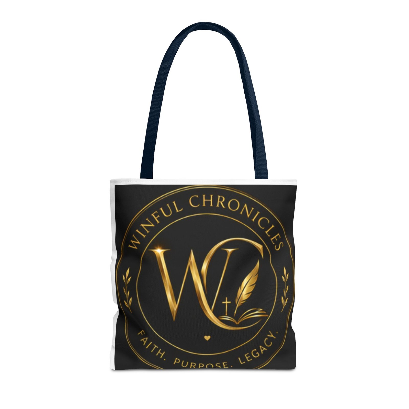 Winful Chronicles Signature Collection Tote Bag (AOP) - Image 52