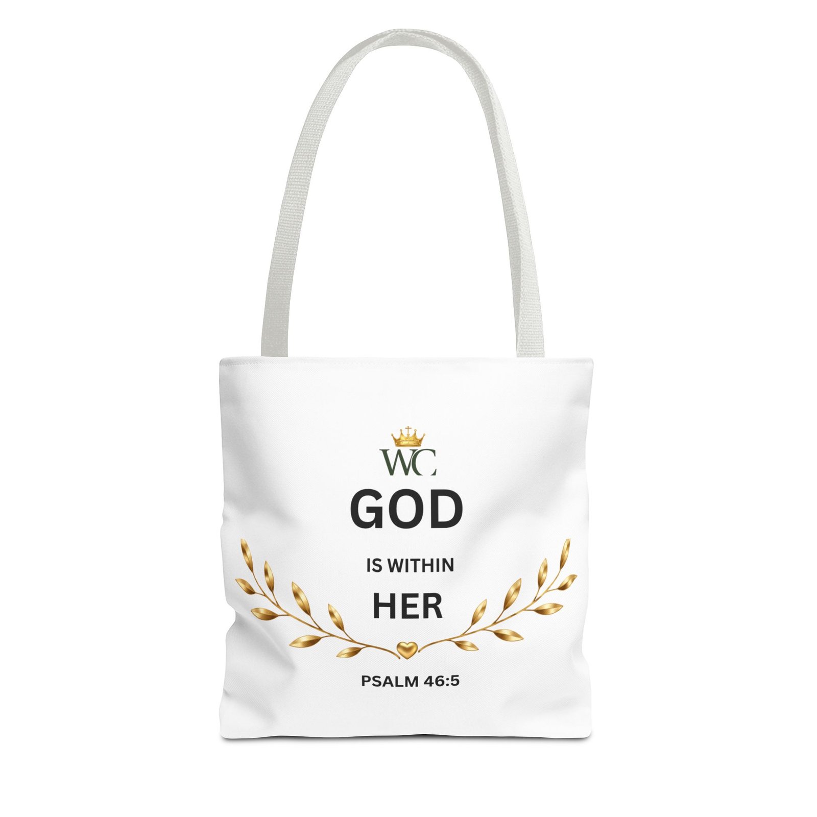 God Is Within Her Christian Tote Bag (AOP) - Image 9