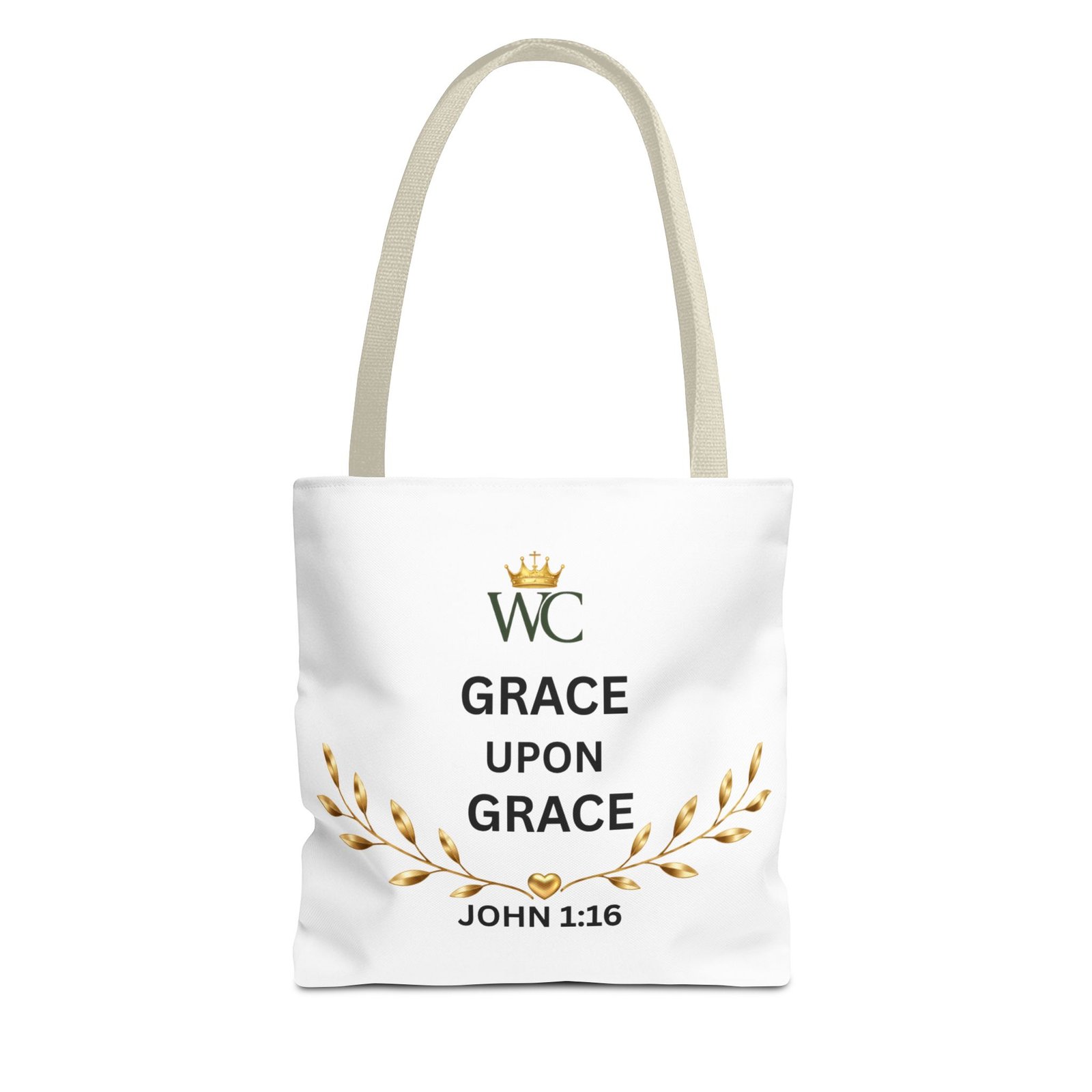 Grace Upon Grace Christian Tote Bag (AOP) - Image 13