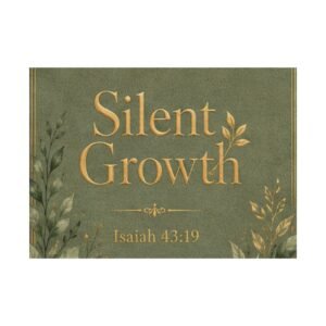 Silent Growth Botanical Christian Rug