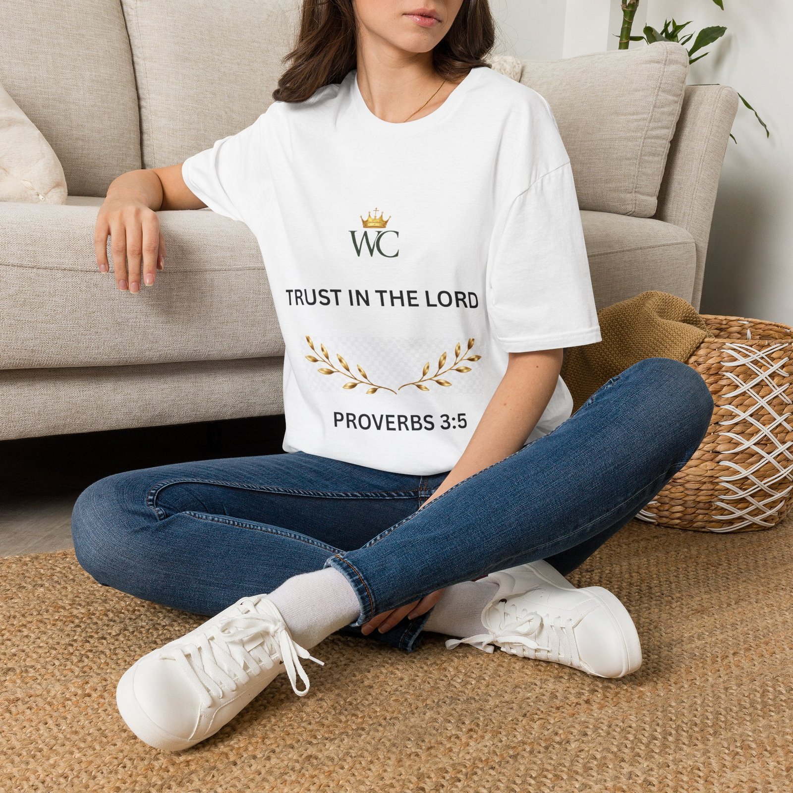 Trust in the Lord Christian T-Shirt - Image 2