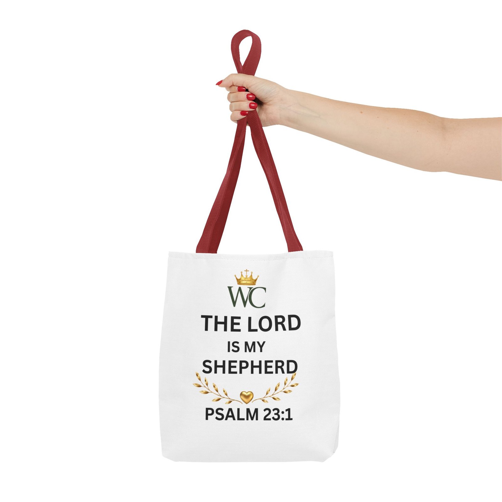 The Lord Is My Shepherd Tote Bag (AOP) - Image 8