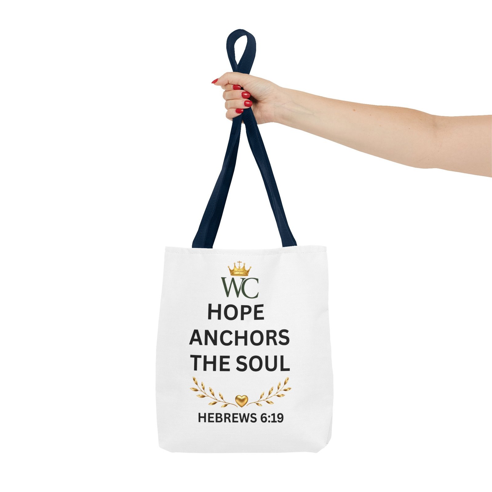Hope Anchors the Soul Tote Bag (AOP) - Image 20