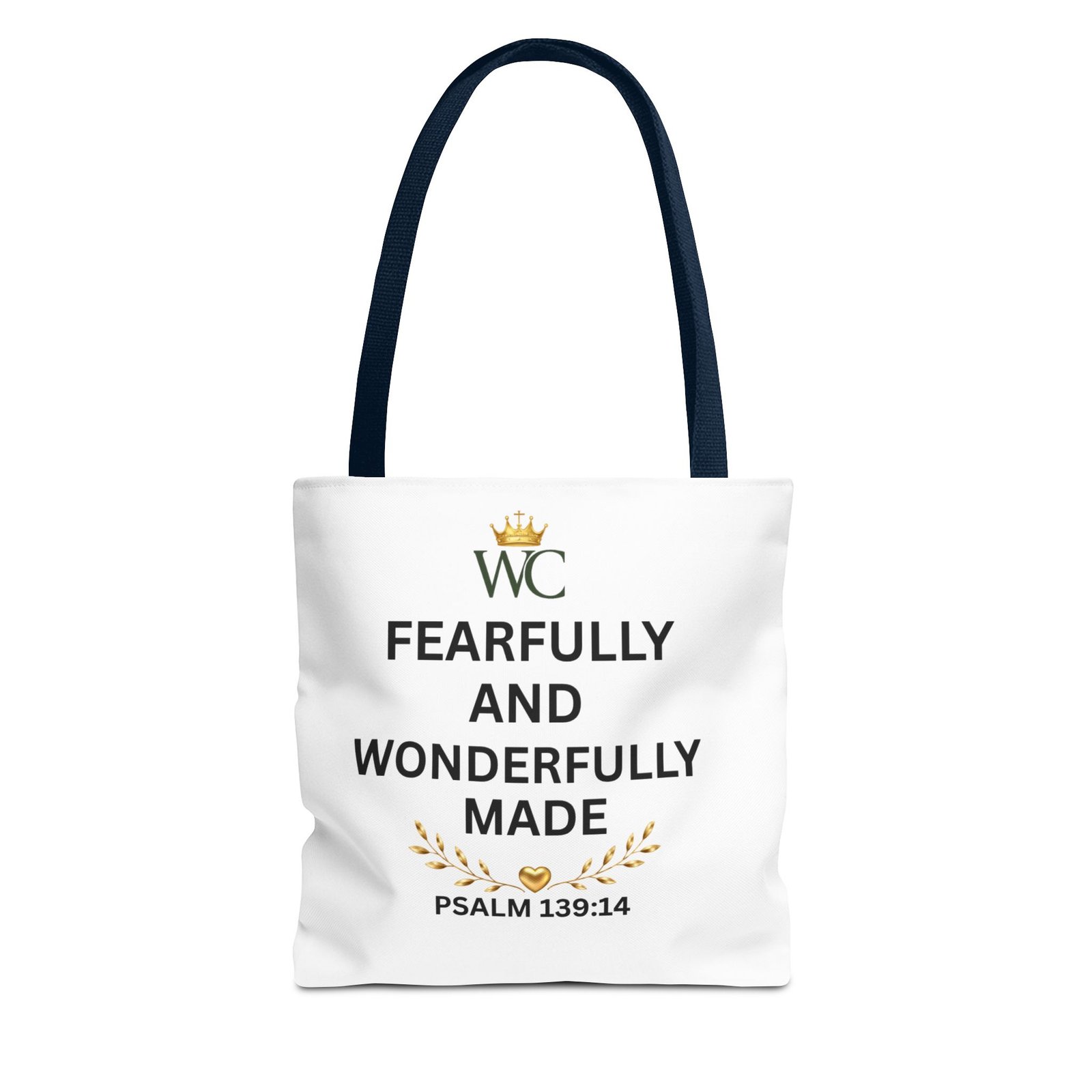 Fearfully & Wonderfully Made Christian Tote Bag (AOP) - Image 17