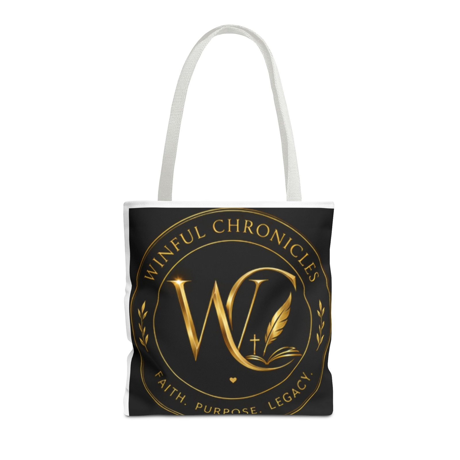 Winful Chronicles Signature Collection Tote Bag (AOP) - Image 28