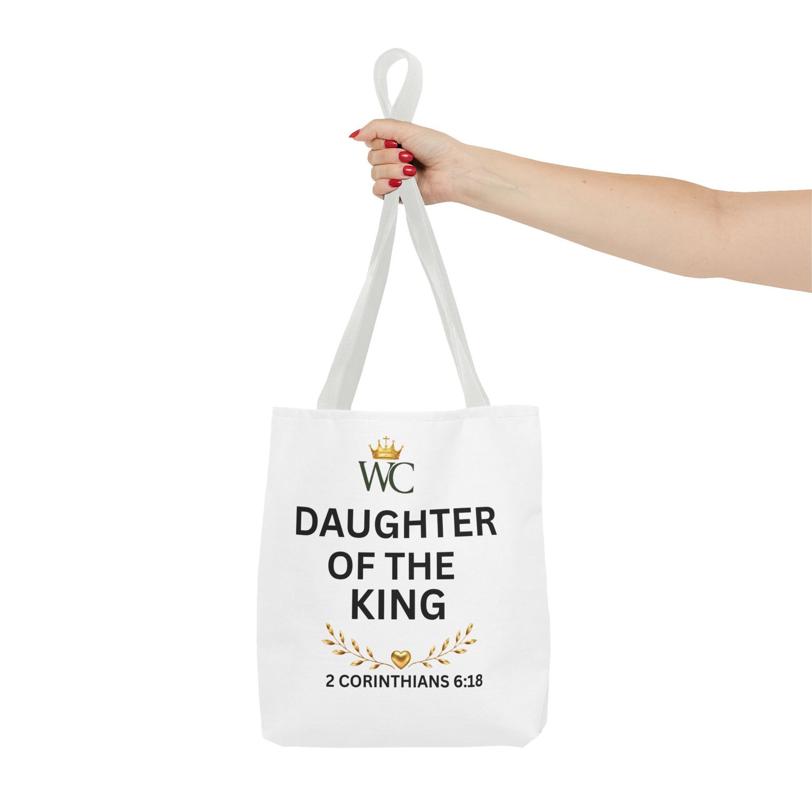 Daughter of the King Tote Bag (AOP) - Image 12