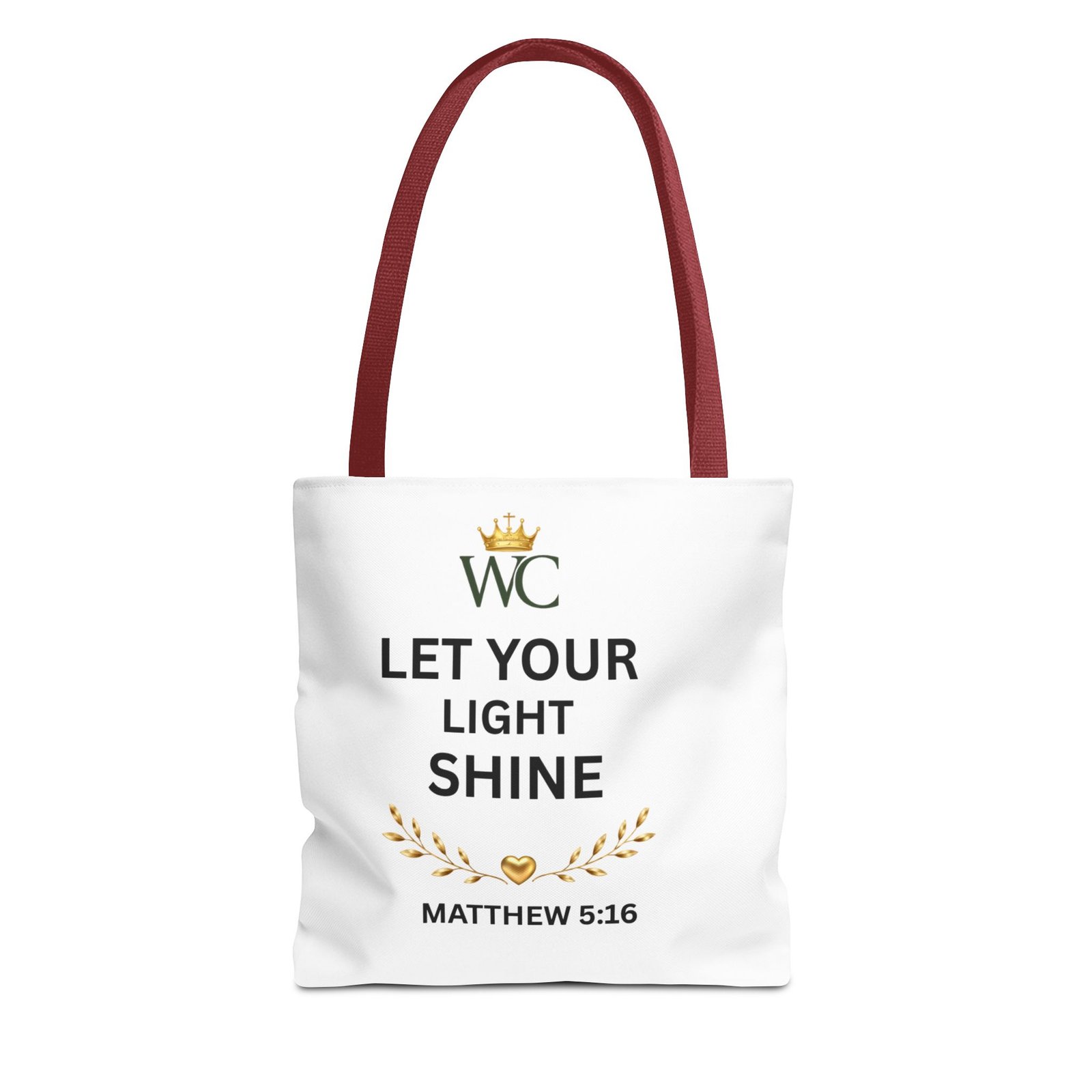Let Your Light Shine Tote Bag (AOP) - Image 5