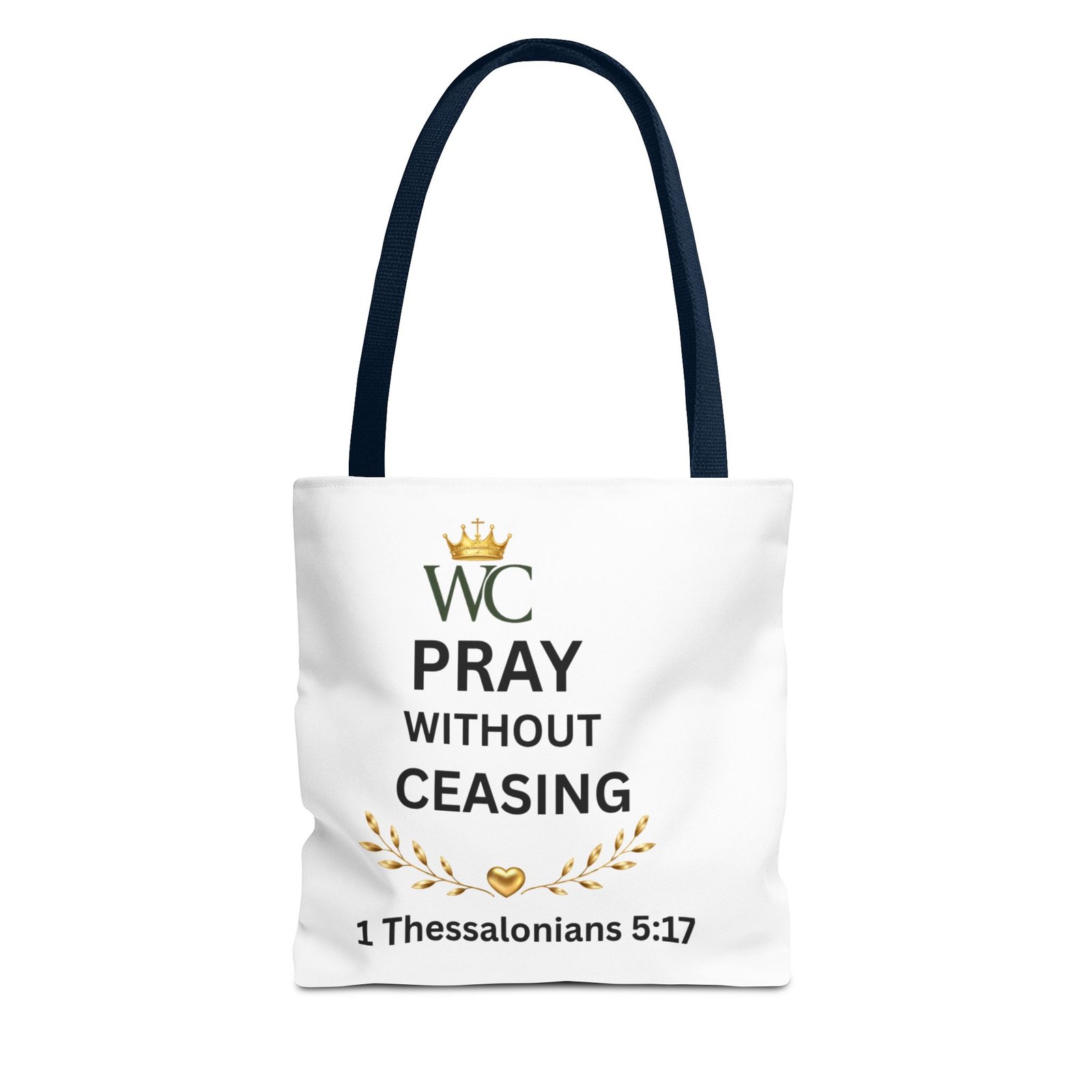 Pray Without Ceasing Tote Bag (AOP) - Image 17