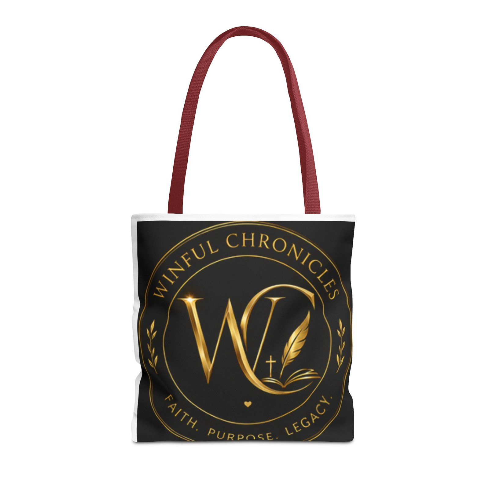 Winful Chronicles Signature Collection Tote Bag (AOP) - Image 16