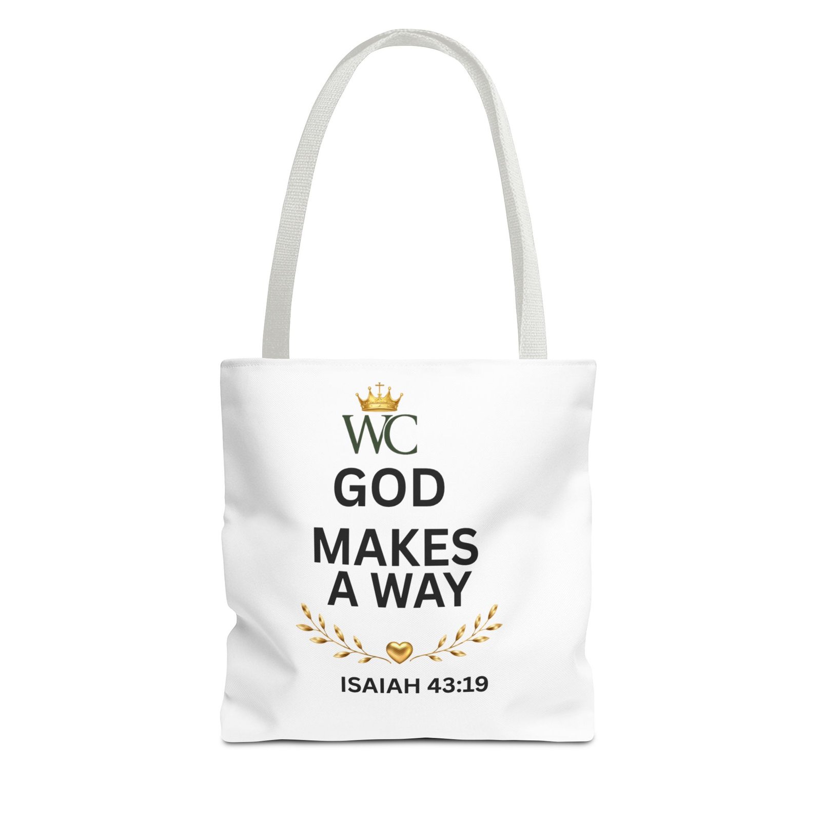 God Makes a Way Tote Bag (AOP) - Image 9