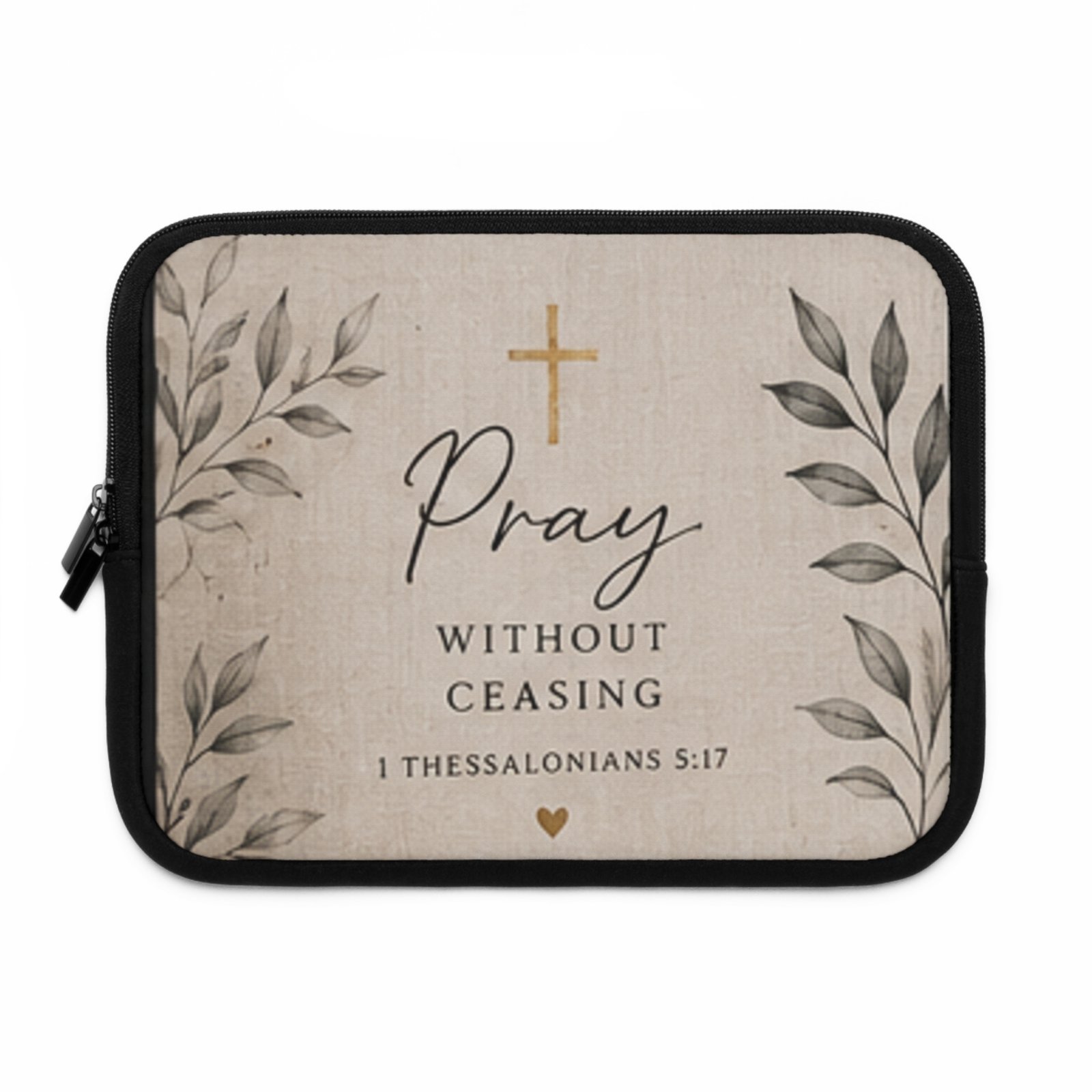 Pray Without Ceasing Laptop Sleeve - Image 5