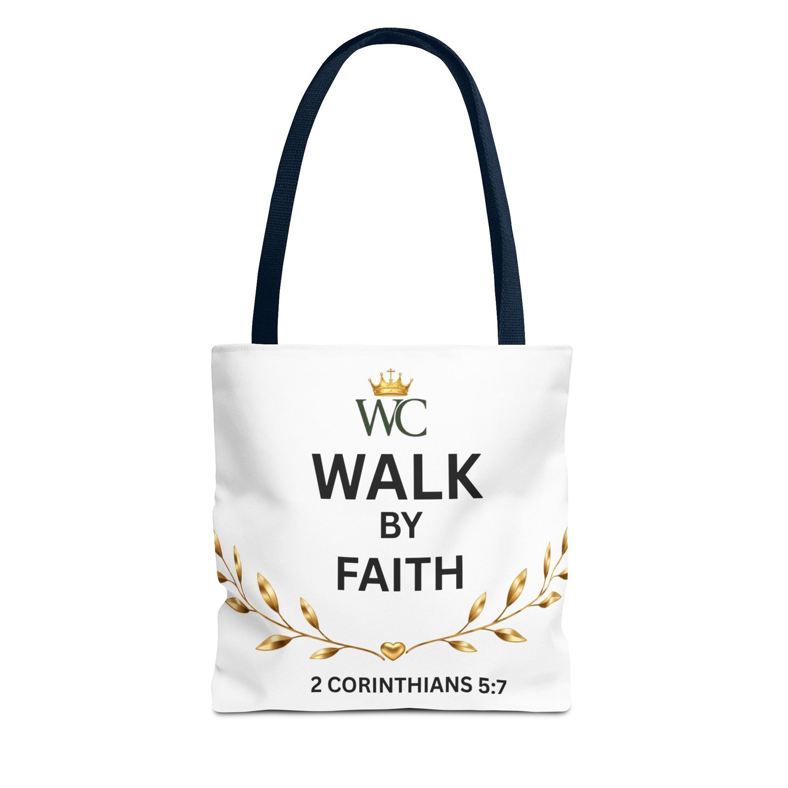 Walk by Faith Tote Bag (AOP) - Image 17