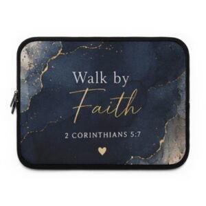 Walk by Faith Laptop Sleeve