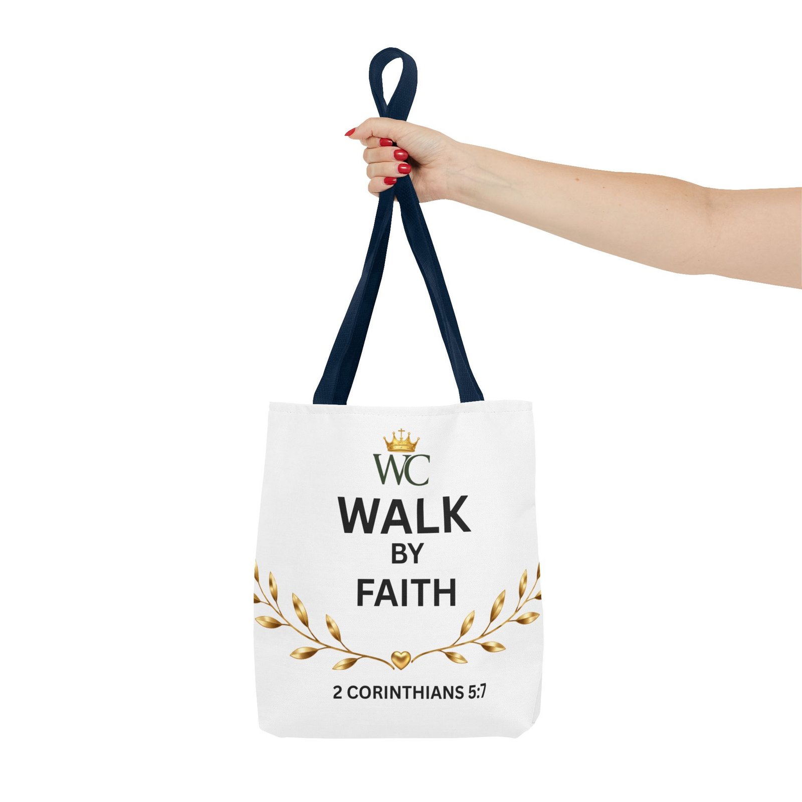 Walk by Faith Tote Bag (AOP) - Image 20