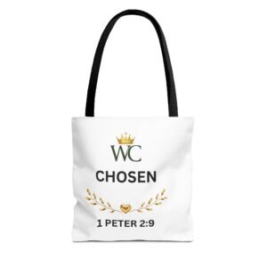 Chosen Christian Tote Bag (AOP)