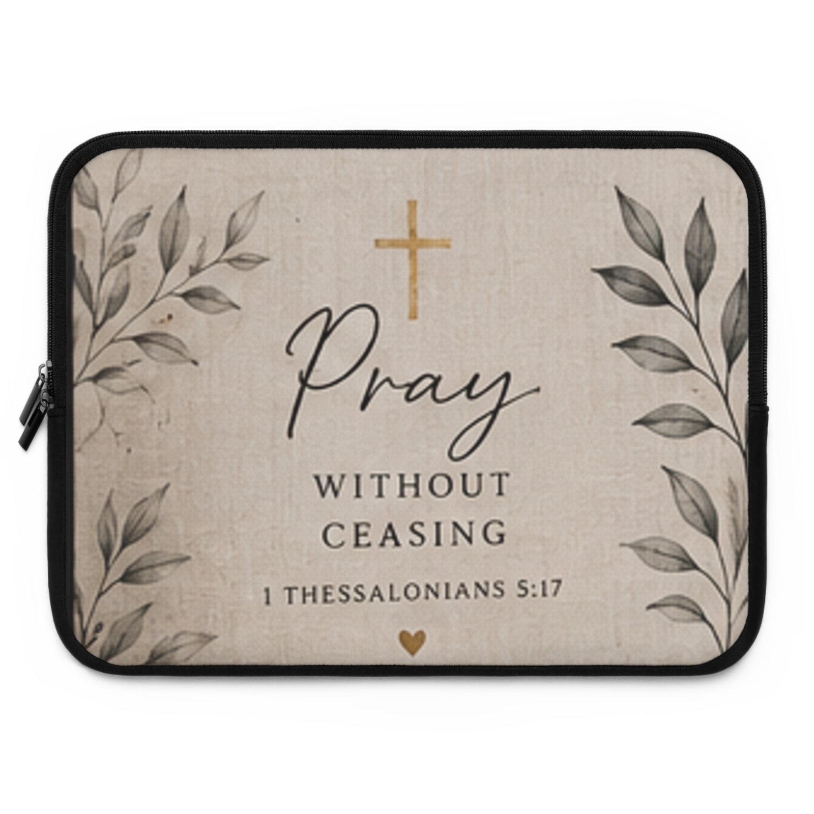 Pray Without Ceasing Laptop Sleeve - Image 13