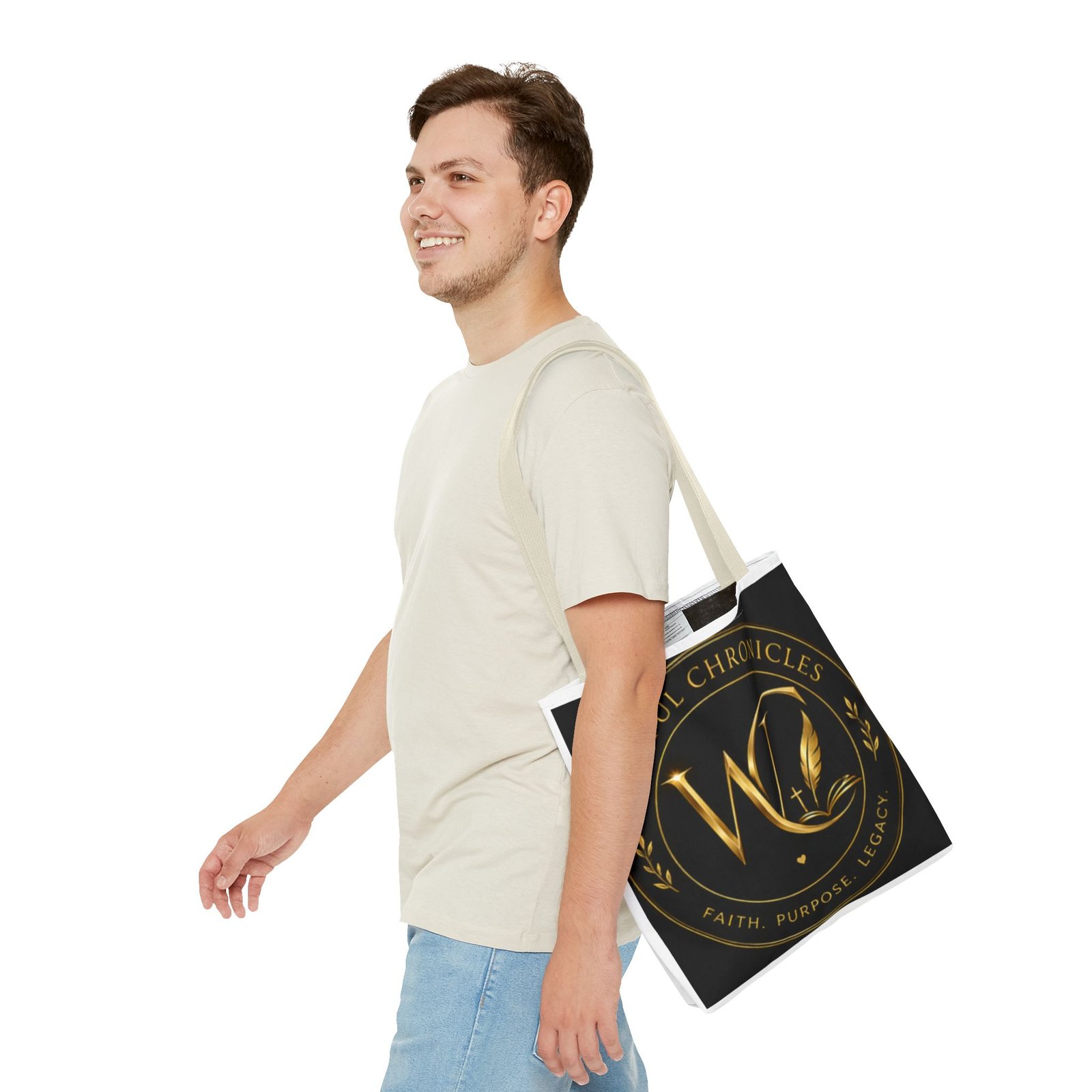 Winful Chronicles Signature Collection Tote Bag (AOP) - Image 42
