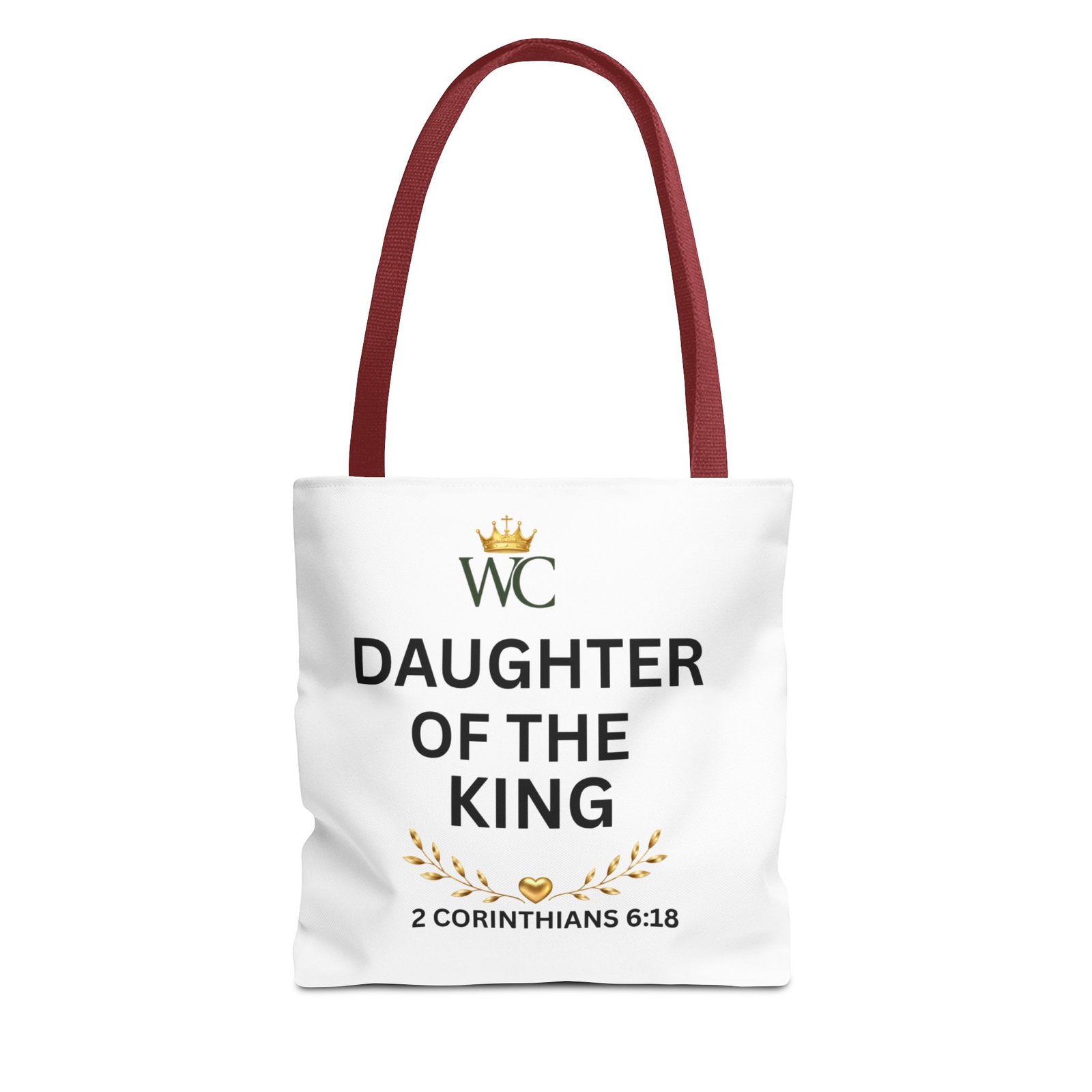 Daughter of the King Tote Bag (AOP) - Image 5