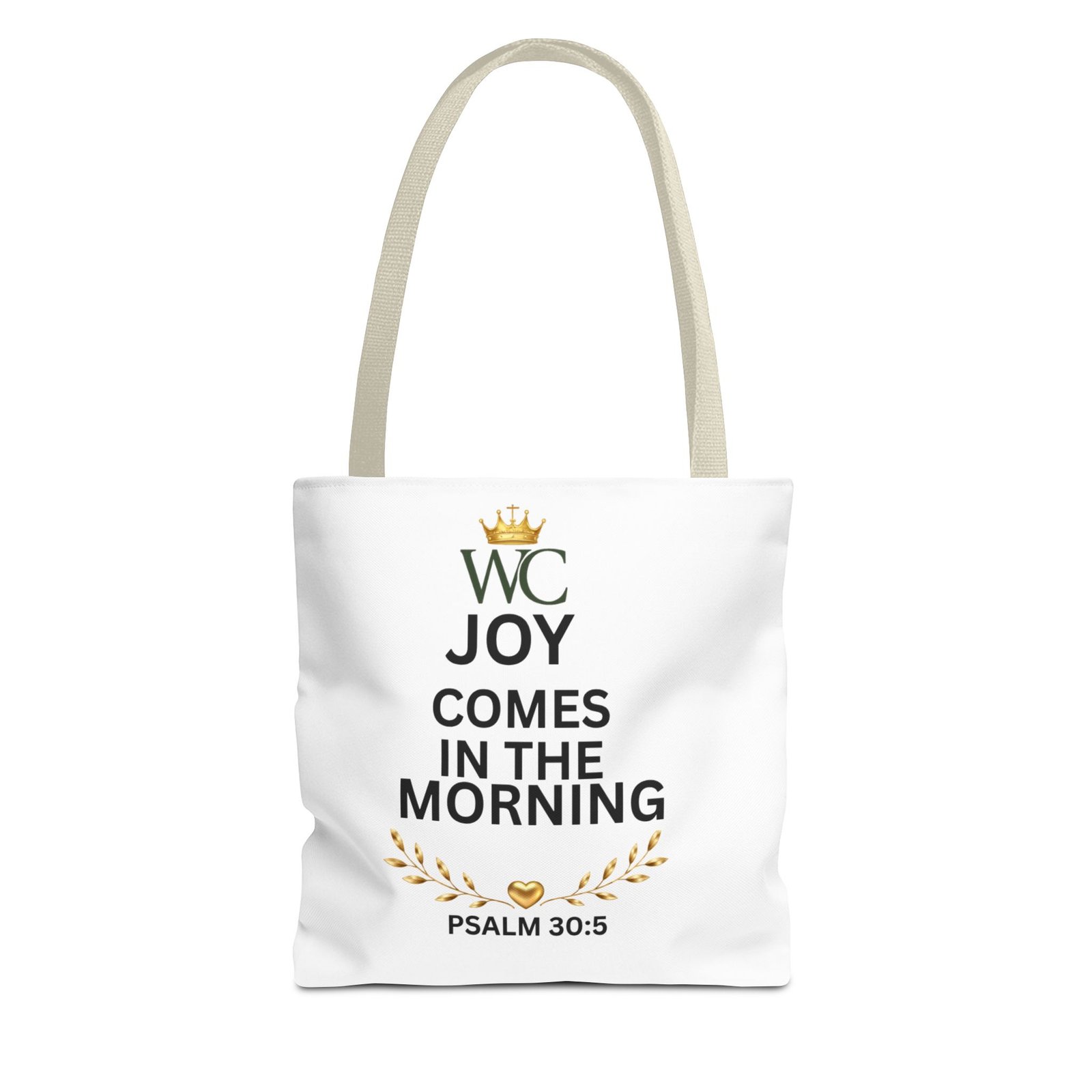 Joy Comes in the Morning Christian Tote Bag (AOP) - Image 13