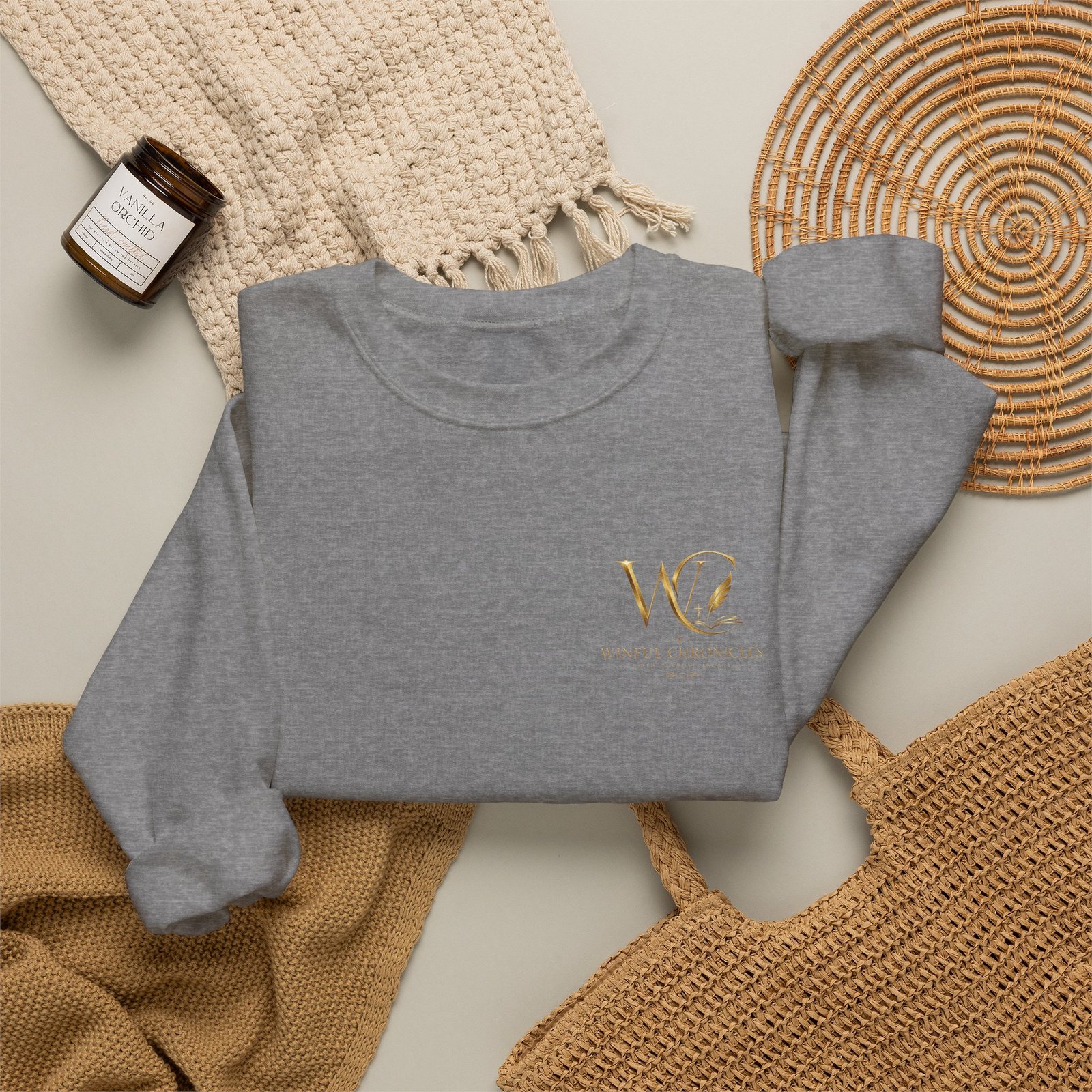 Winful Chronicles Signature Unisex Crewneck Sweatshirt - Image 31