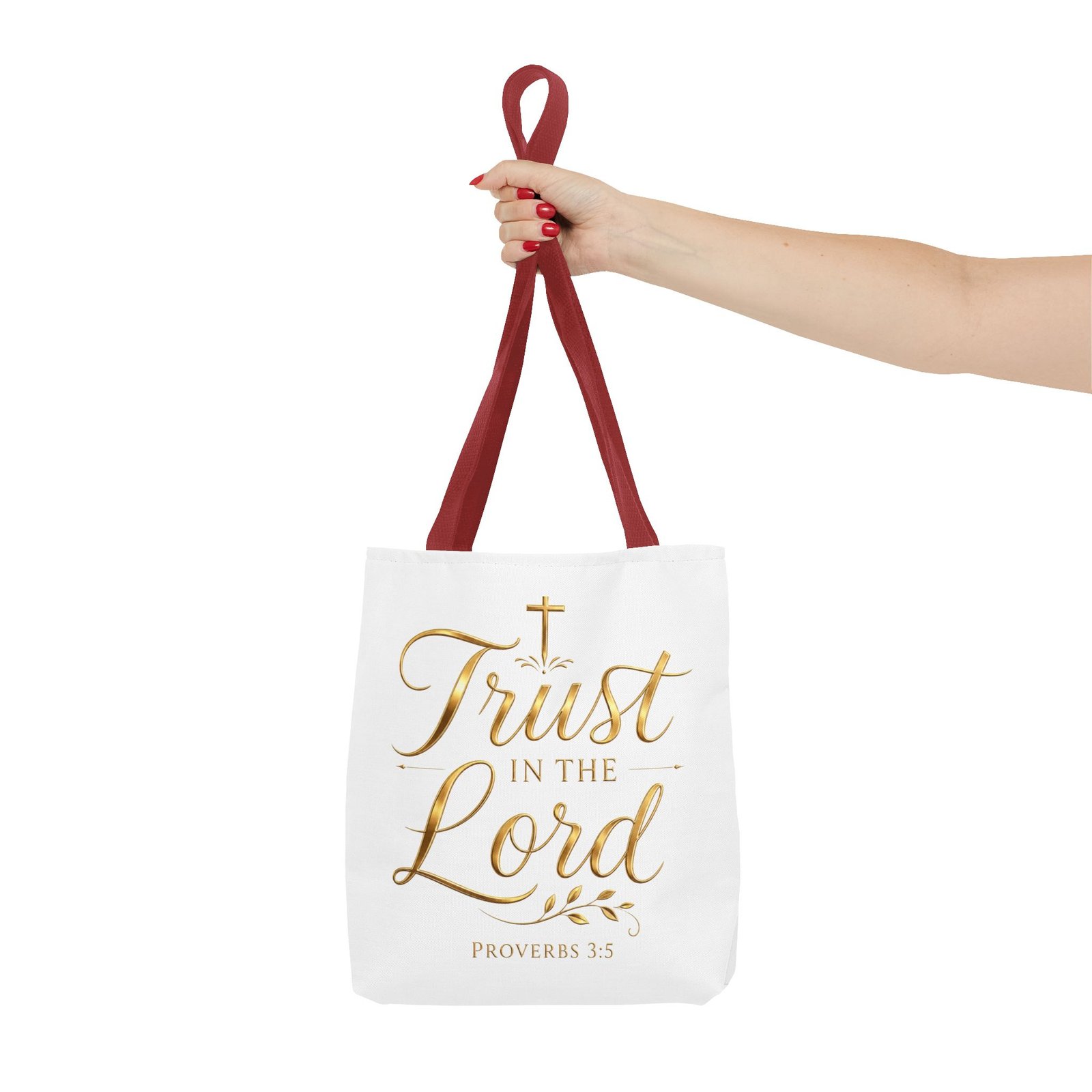 Trust in the Lord Tote Bag (AOP) - Image 8