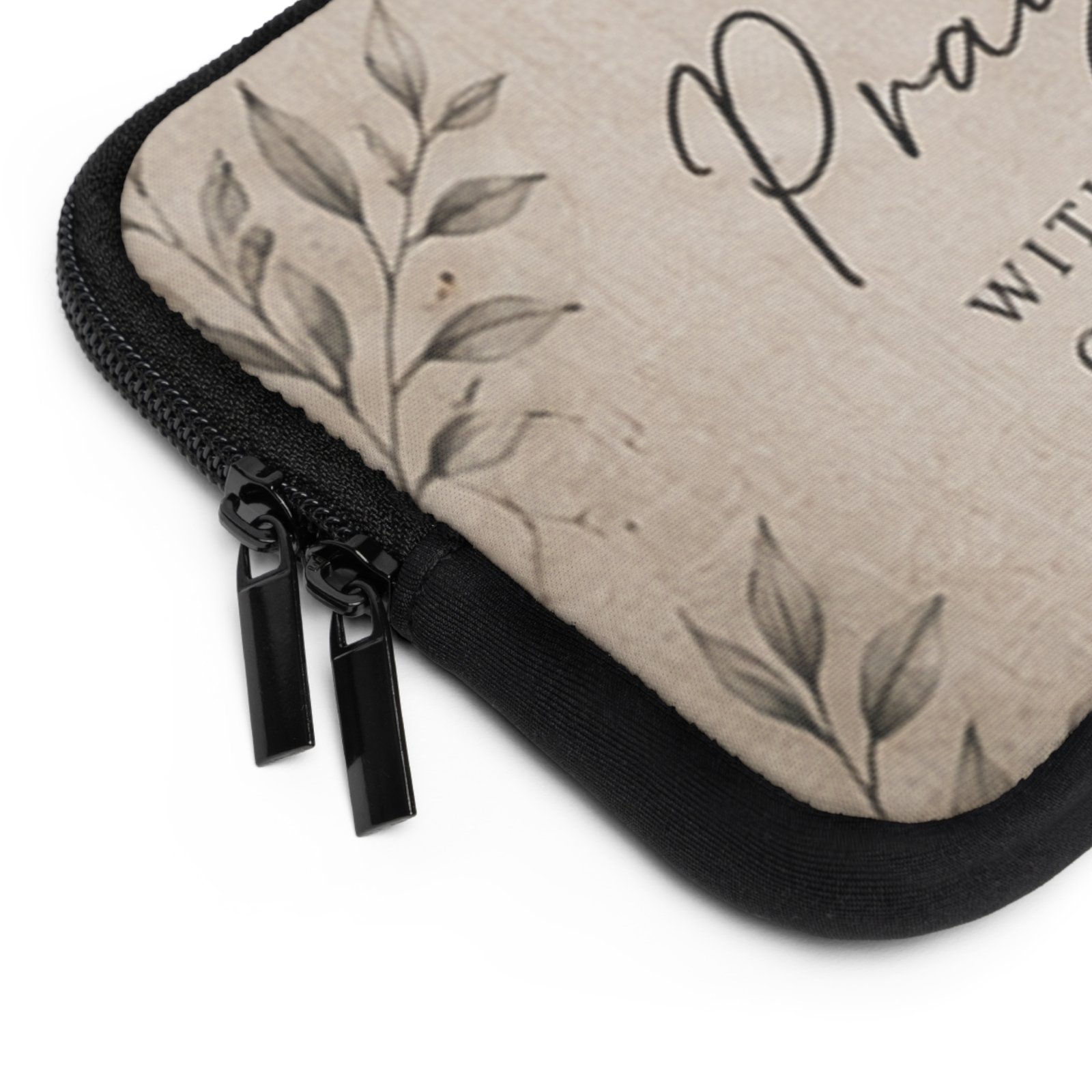 Pray Without Ceasing Laptop Sleeve - Image 3