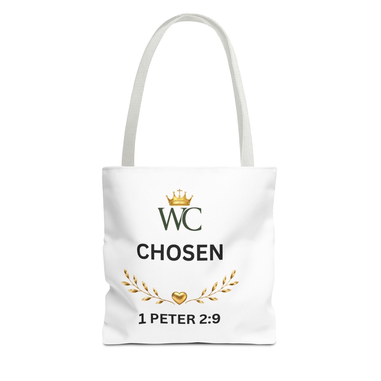 Chosen Christian Tote Bag (AOP) - Image 9