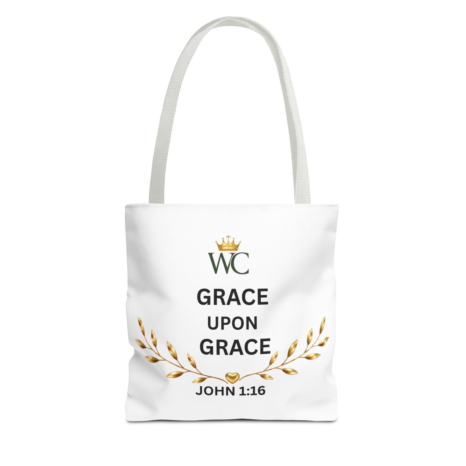 Grace Upon Grace Christian Tote Bag (AOP) - Image 9