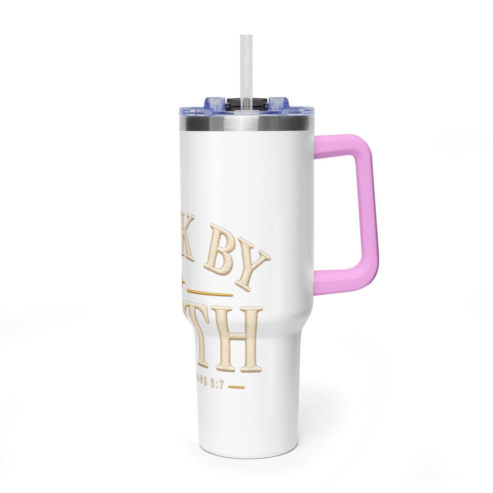 Walk by Faith Vacuum Thermal Tumbler - Image 40