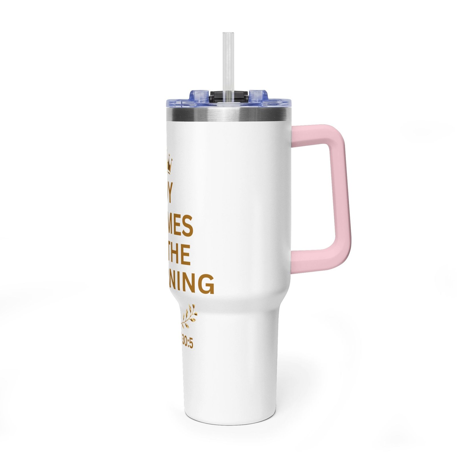 Joy Comes in the Morning Thermal Vacuum Tumbler - Image 48