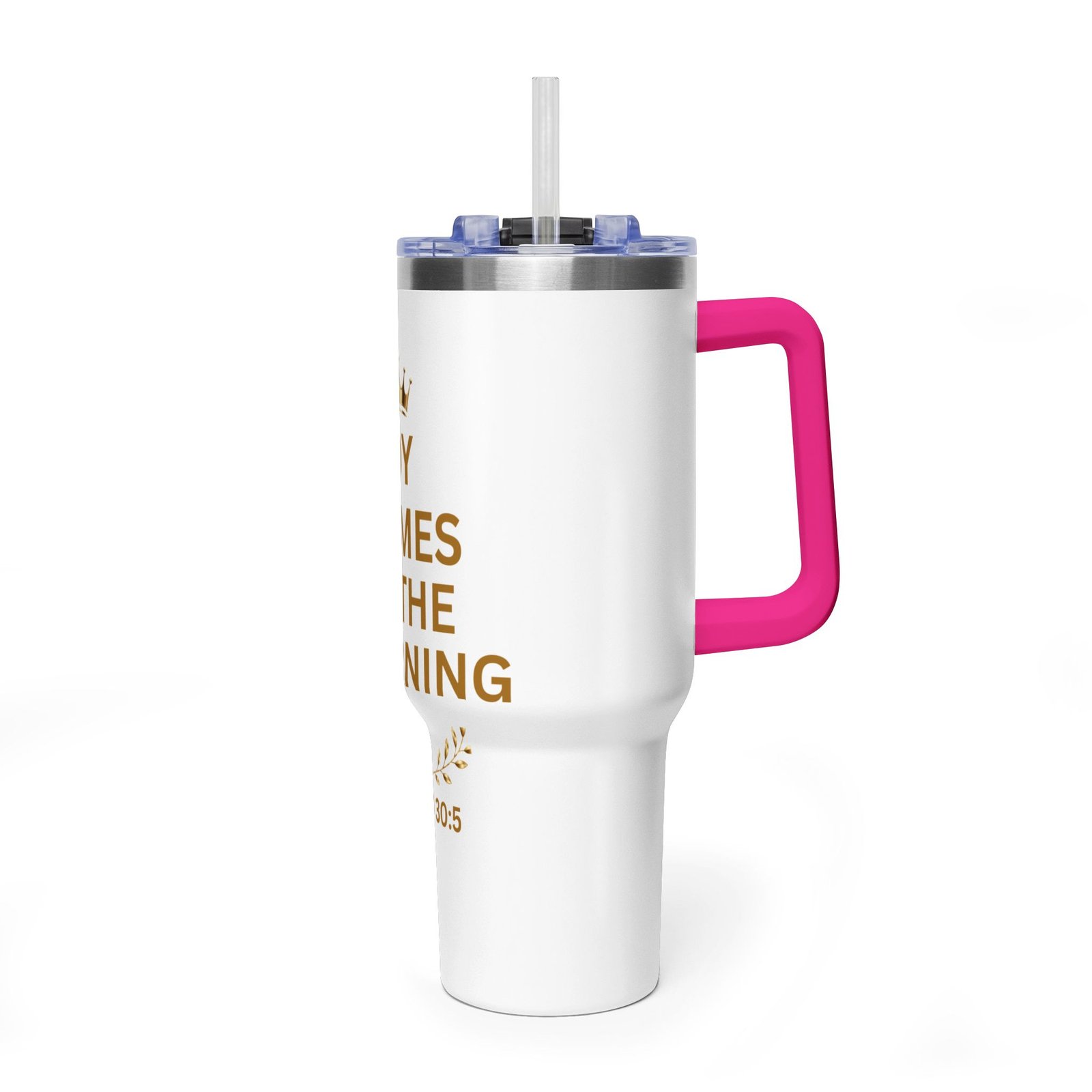 Joy Comes in the Morning Thermal Vacuum Tumbler - Image 44