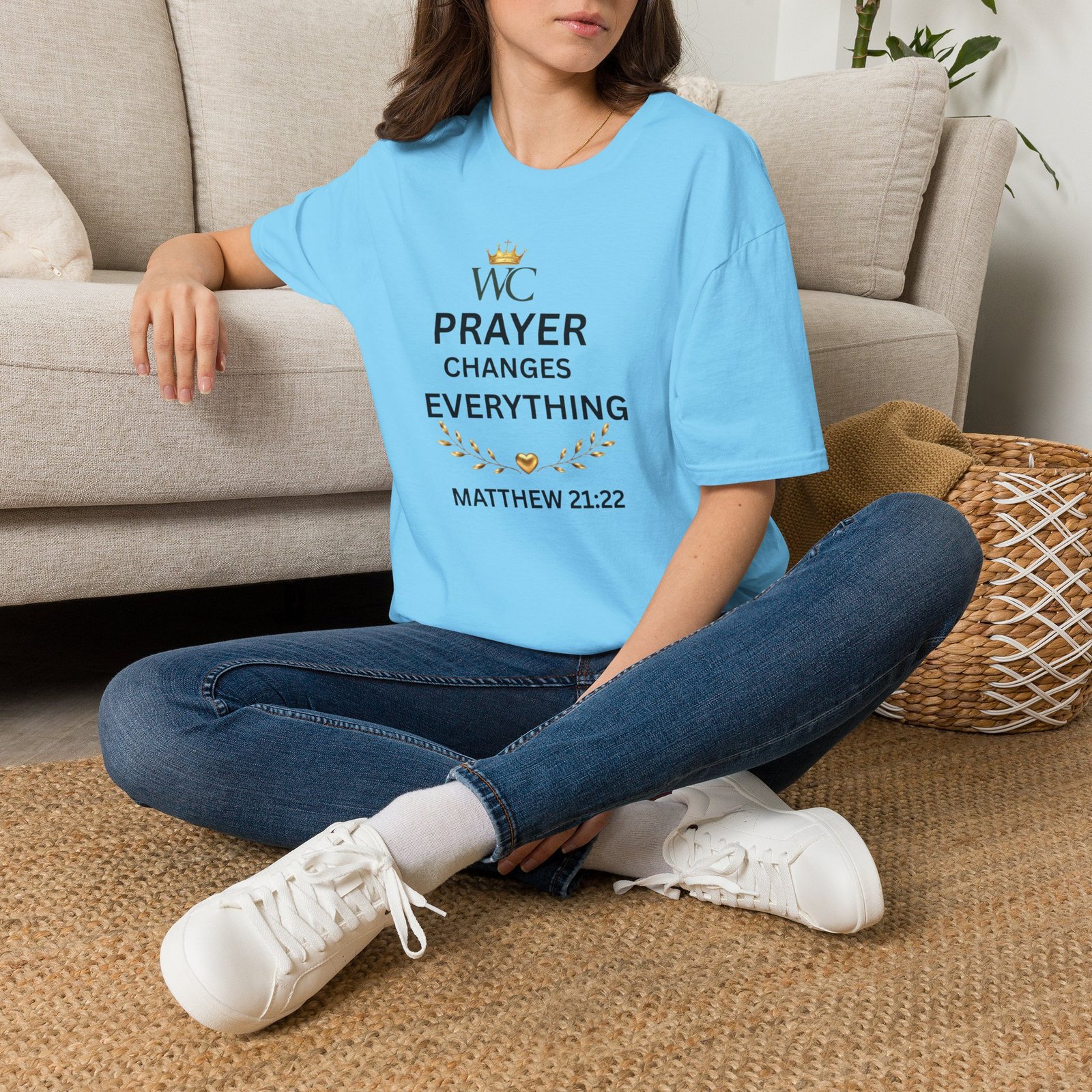 Prayer Changes Everything T-Shirt - Image 39