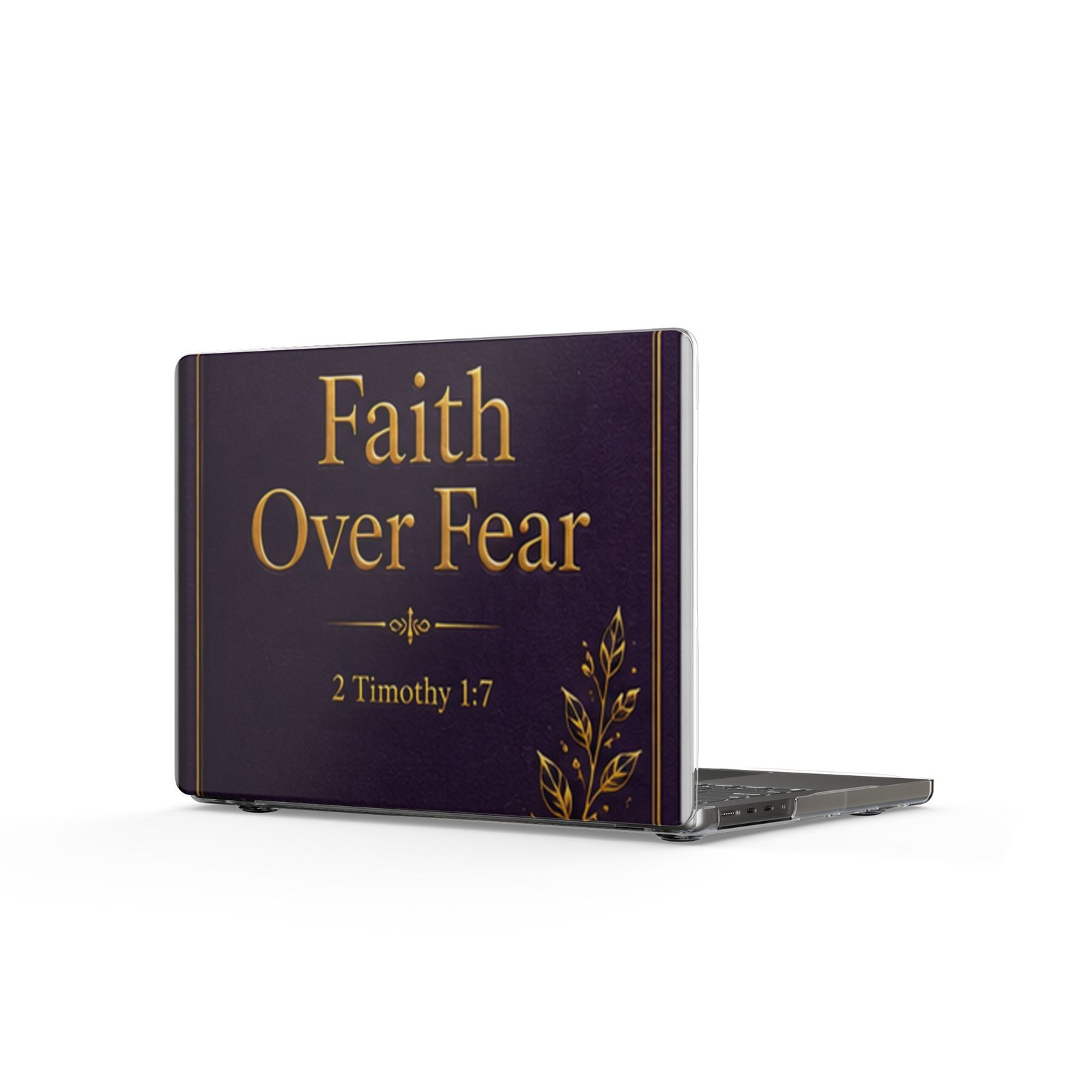 Faith Over Fear MacBook Cases - Image 4