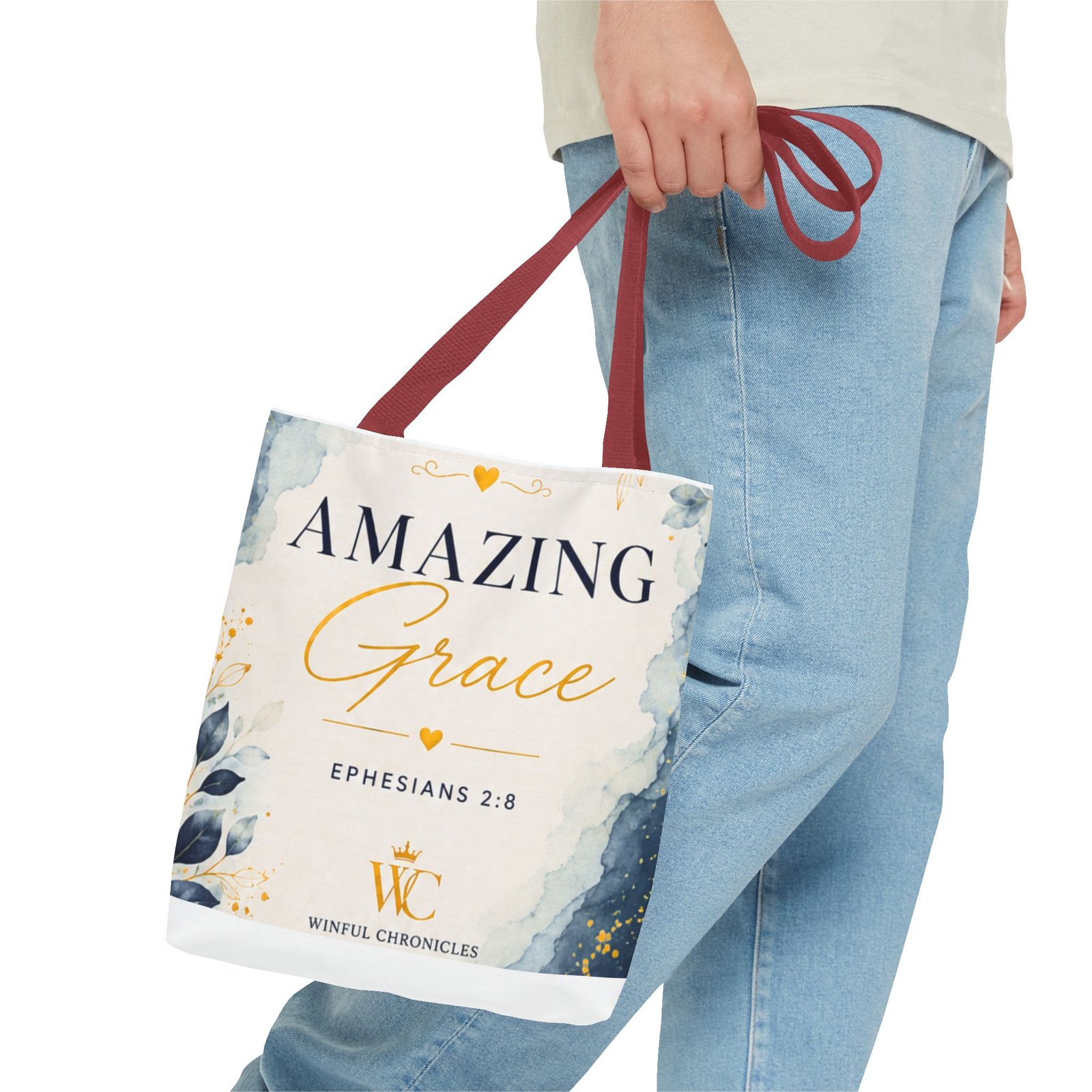 Amazing Grace Tote Bag (AOP) - Image 7
