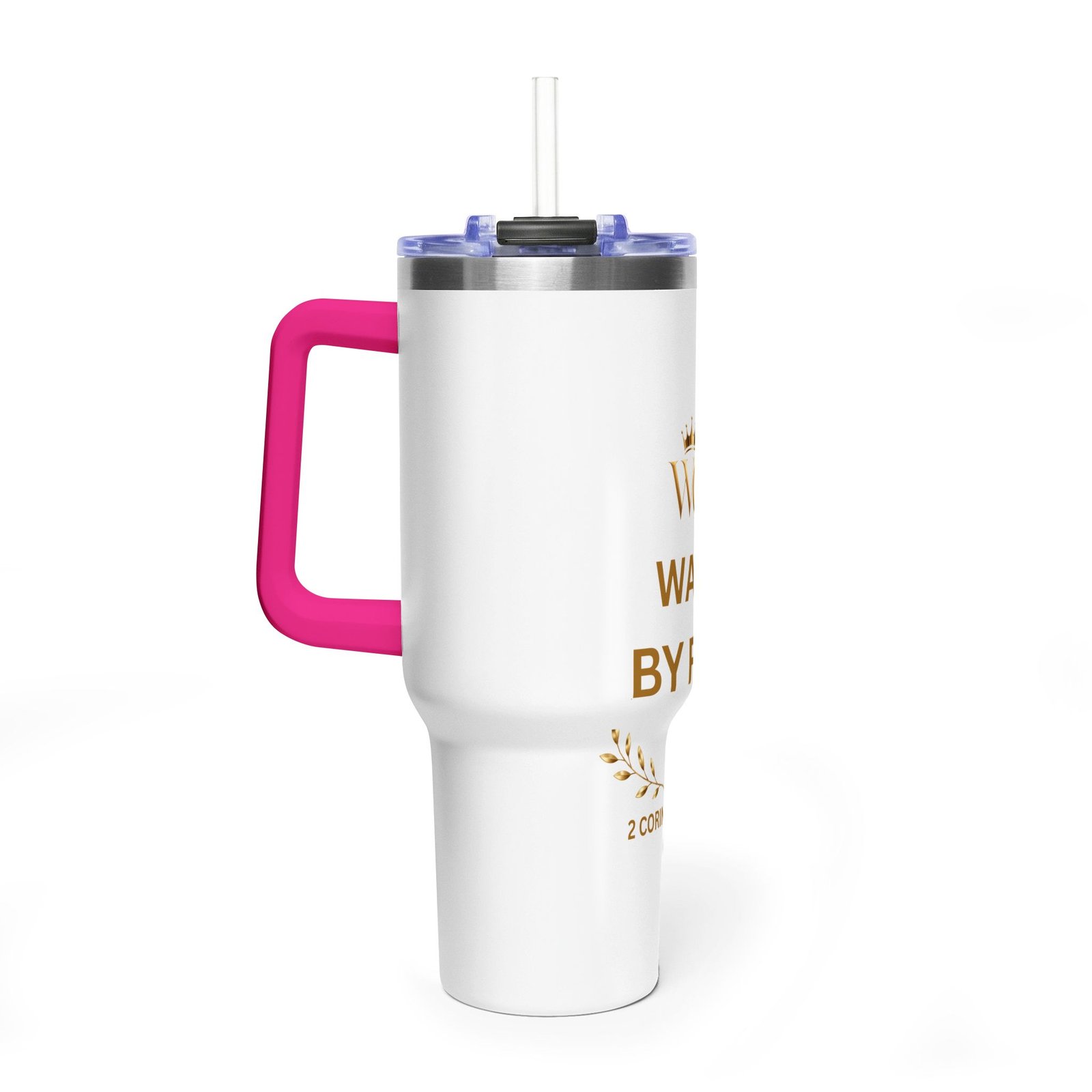 Walk By Faith Vacuum Thermal Tumbler - Image 42