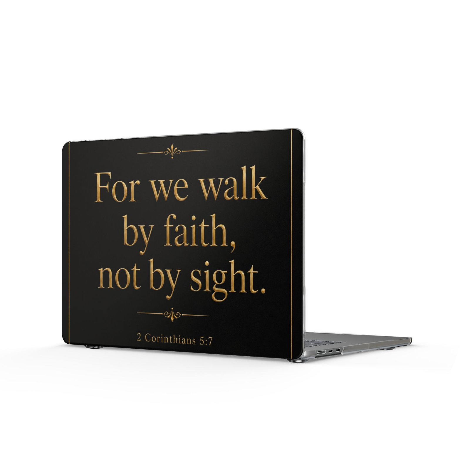 Walk By Faith MacBook Cases - Image 2