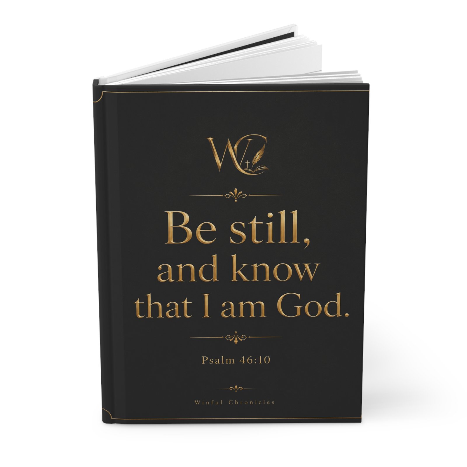 Be Still Christian Journal Hardcover Journal Matte - Image 3