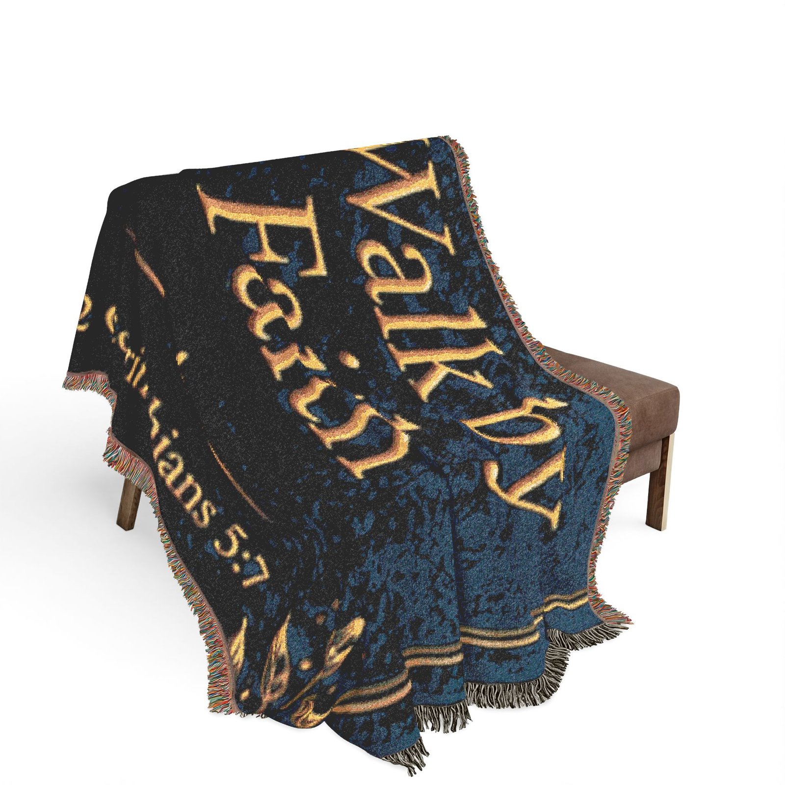Walk by Faith Woven Throw Blanket - Image 11